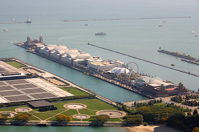 シカゴの海軍埠頭