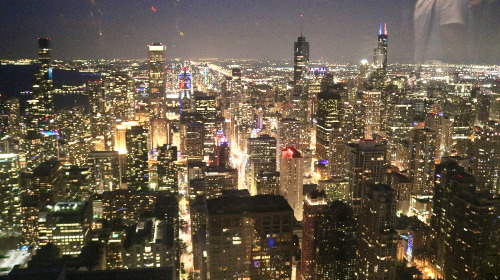 360シカゴから見える夜景