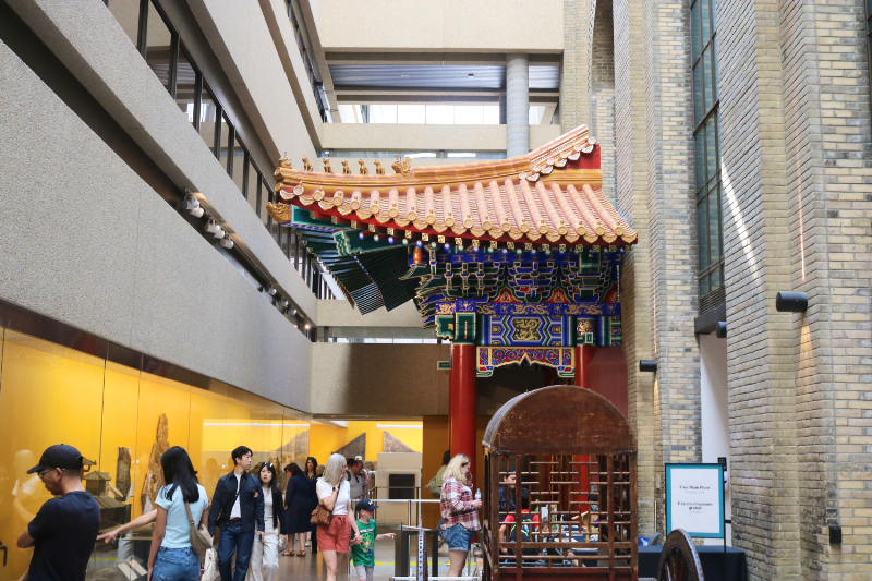 ロイヤルオリエンタリオ博物館のアジア展示